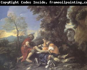 MOLA, Pier Francesco Herminia and Vafrino Tending the Wounded Tancred (mk05)